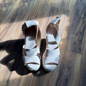 Universal Thread Cream Espadrille Sandals